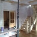 увеличить фото Кованый столб в столовой