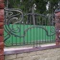 увеличить фото Кованая секция забора "Модерн"