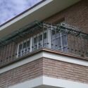 увеличить фото Кованый балкон и цветочницы