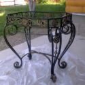 увеличить фото Кованое основание стола под мраморную столешницу